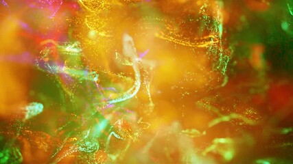 Wall Mural - particle wave background animation | flowing energy field in motion