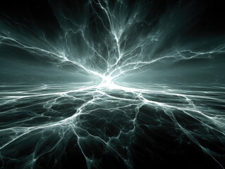 Wall Mural - electric background