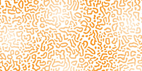 Vector Generative algorithm psychedelic background. Reaction-diffusion or turing pattern formation. Organic lines in memphis. Unique texture of homogeneous, uniform state in biological organisms.