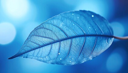 close up of beautiful detail of a leaf with abstract colorful background, graphic resource