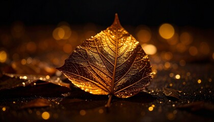 close up of beautiful detail of a leaf with abstract colorful background, graphic resource