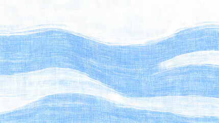 Wall Mural - abstract blue wavy lines texture background; ideal for website design or presentation