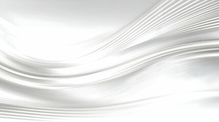 Abstract silver wave background; elegant, flowing design; perfect for websites or presentations