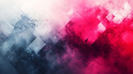 Wall Mural - magenta and cool gray abstract backdrop with soft grain and texture ideal