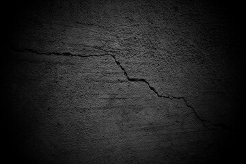 Aufkleber - Old wall texture smeared engine oil cement dark black gray  background abstract grey color design are light with white gradient background.