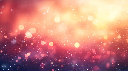 Wall Mural - warm bokeh lights abstract background