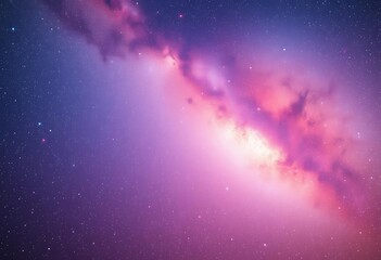 dreamy pastel sky, sparkling stars, cosmic dust, vast empty space, galaxy, gentle