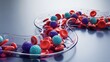 © Sadika Islam - Blood cells flowing through a glass vessel