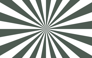 Aufkleber - Abstract hypnotic radial spiral pattern and visual illusion of motion and depth. Dynamic sense of energy, reminiscent of retro posters or optical art. Sunburst background with pattern beam rays. 