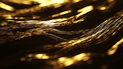 Wall Mural - captivating wave of light flowing gracefully through space creating a dreamy atmosphere filled with 