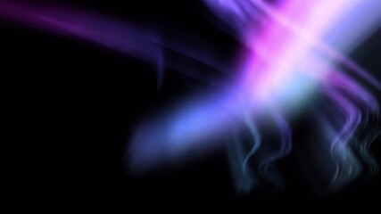 Wall Mural - aurora dazzling display animation loop background