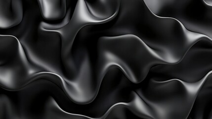 Wall Mural - striking black and white background featuring translucent overlays and moody shadow play creating a 