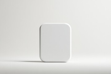 Aufkleber - Minimalist object against plain white background. Perfect for showcasing modern design, simplicity, and clean aesthetics in product photography.