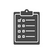 © Shahid - Simplified Checklist Icon: A minimalist icon featuring a detailed checklist, perfect for conveying concepts of organization, tasks, and planning.