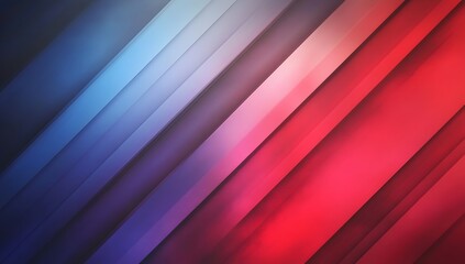 Wall Mural - Diagonal Gradient: A captivating display of diagonal gradients, blending harmonious shades of blue, violet, and red. The play of light and shadow creates a dynamic and visually striking composition.