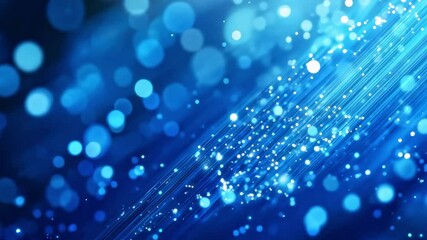 Blue light lines background