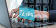 © sh99 - epa laptop foto - elektronische patientenakte als grafik vor notebook mit 3d effekt als header symbolfoto