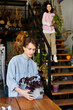 © Bliss - Creating vibrant plant displays in a lively art studio space full of creativity and inspiration
