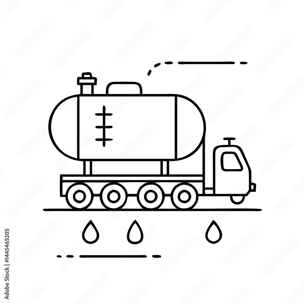 Tanker Loading Icon Стоковое векторное изображение «tanker loading icon, tanker loading ...