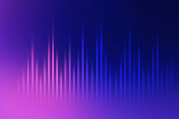 Wall Mural - this abstract gradient artwork uses vertical bars transitioning from soft lavender to deep indigo to