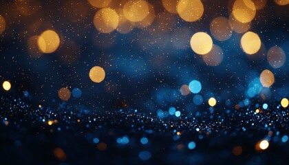 Wall Mural - abstract bokeh lights background
