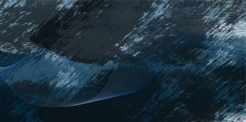 Wall Mural - abstract colorful glowing wave lines background. digital frequency track equalizer. abstract frequen