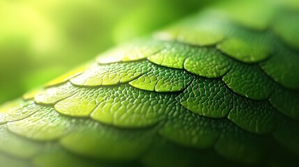 Wall Mural - Vibrant lush green leaves texture in a close up shot showcasing the intricate details and organic elegance of nature s flourishing beauty  This image highlights the abundance health