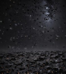 Wall Mural - Velvet black, countless stars ablaze, overwhelming scale ,  dark,  cosmic,  brilliant