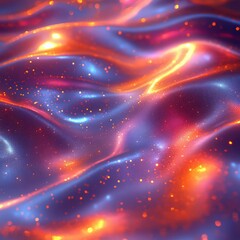 holographic lines abstract effect