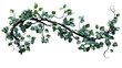 © Yassir - Vibrant Green Leaves on Twisting Branches Ideal for Nature Botanical and Design Projects