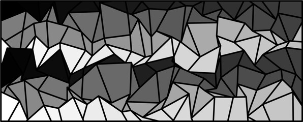 black and white abstract