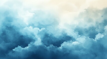 Wall Mural - blue sky cloudscape background