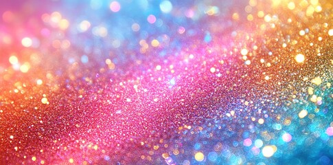 Wall Mural - colorful glitter background texture