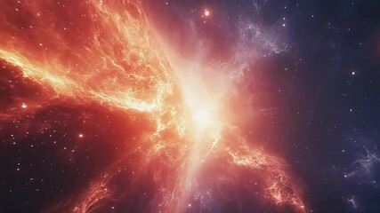 celestial nebula abstract background