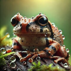 frog small carnivorous and a