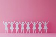 © Imagentive - Women Supporting Women Pink Unity Teamwork
