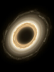 Wall Mural - Protoplanetary disk surrounding a young star.