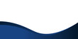© Khoirul - Abstract geometric banner. blue waves on navy background. Poster . banner