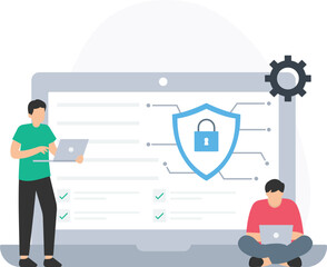 web security or online protection, https encryption or ssl/tls certificates, secure coding practices