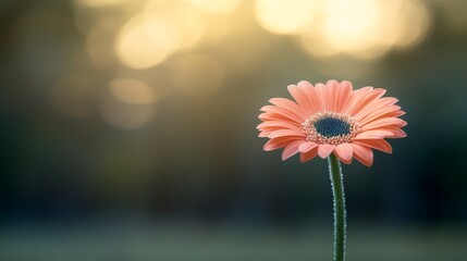 Aufkleber - A close-up view highlights a delicate pink gradient flower petal, showcasing its intricate veins and soft glow against a naturally blurred backdrop, providing calmness
