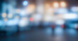 © al-sultan - Abstract blurred city street scene with lights at night creating bokeh effect.
