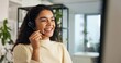 © CineLens25/peopleimages.com - Talking, happy woman and customer service in call center with headset, communication and online consulting. Smile, friendly consultant and sales office for CRM contact support, advice or business