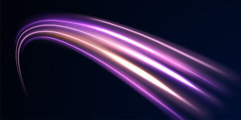 Wall Mural - beautiful light speed line background on black background abstract design vector illustration