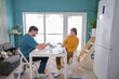 © dark_blade - couple playing poker at home