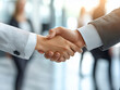 © Photo Graphic Stock - professional handshake at networking event, symbolizing connection