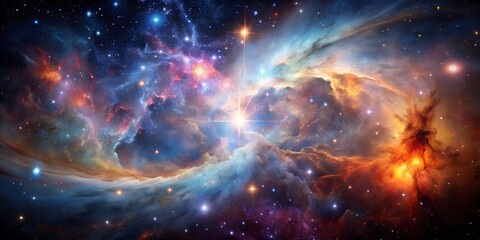 Wall Mural - Universe Nebula Stars Space
