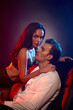 © LIGHTFIELD STUDIOS - Passion ignites between a couple in an intimate moment of love and allure