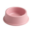 © MDNANNU - Lovely pink pet feeding bowl featuring a wide stable base and a charming textured finish provides spill protection for pleasant.