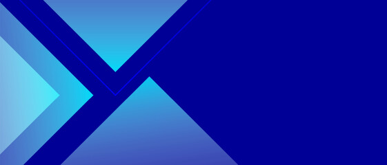 Wall Mural - minimal blue geometric background. modern shiny blue gradient diagonal shapes design. dynamic shapes
