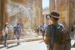 © Gary - showcasing augmented reality technology in tourism featuring travelers using ar devices to enhance their.